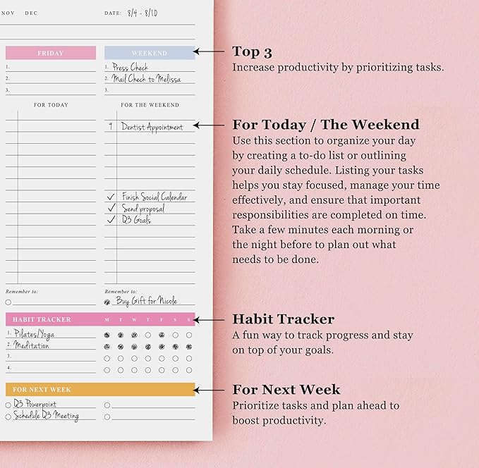 ThreeKin Weekly Planner - Image 4