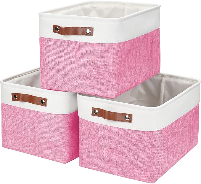 Bagnizer Storage Bins Large Fabric Storage Baskets by Bagnizer
