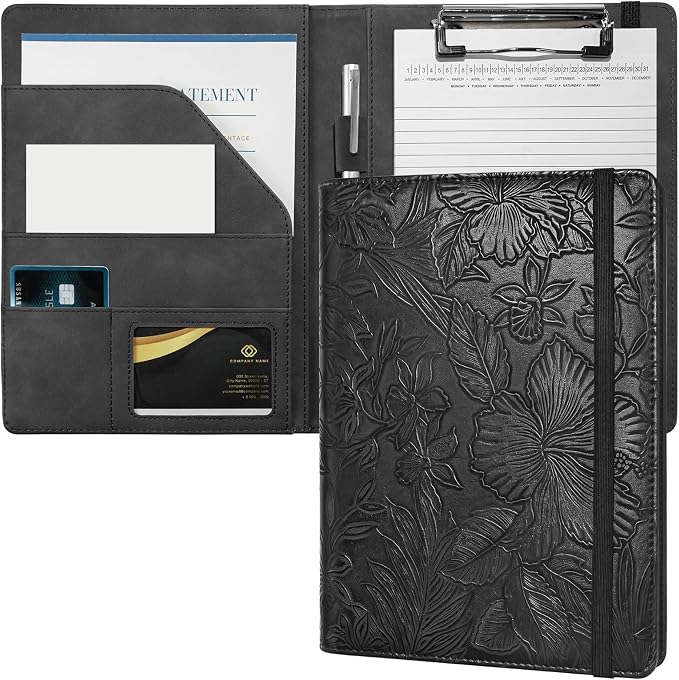 Mymazn Small Padfolio Clipboard Folder by Mymazn