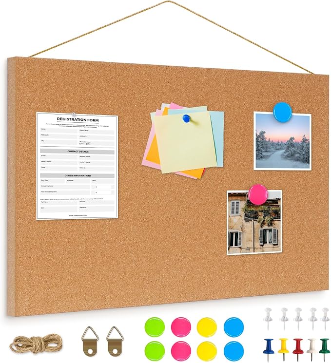 DOLLAR BOSS Magnetic Cork Board by DOLLARBOSS