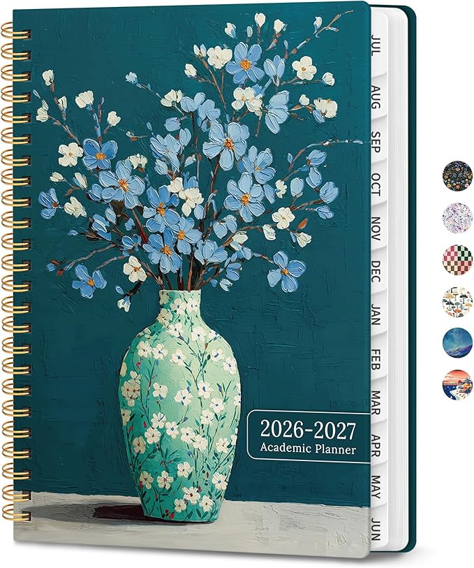 Planner 2026-2027, Monthly and Weekly Academic Planner July 2026 by Zotia