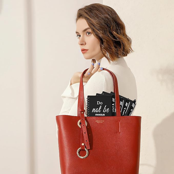 Christian Prayer Journal Spiral Black Notebooks Bulk Small Notepad with Pens - Small Notepads (4.13”x5.43”) - inspirational Gifts for male, Church Members & Bible Study Groups (30 sets Black)-DeskLoop Office