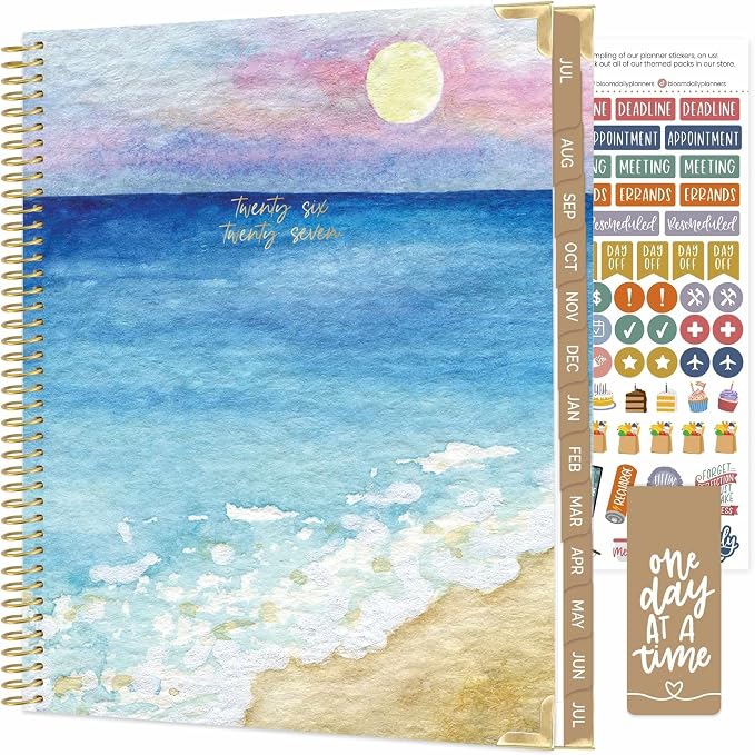 bloom daily planners HARDCOVER Planner 2026-2027 Academic Year by bloomdailyplanners