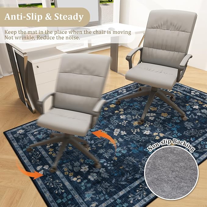 chakme Office Chair Mat for Hardwood Floor, Machine Wash - Image 5