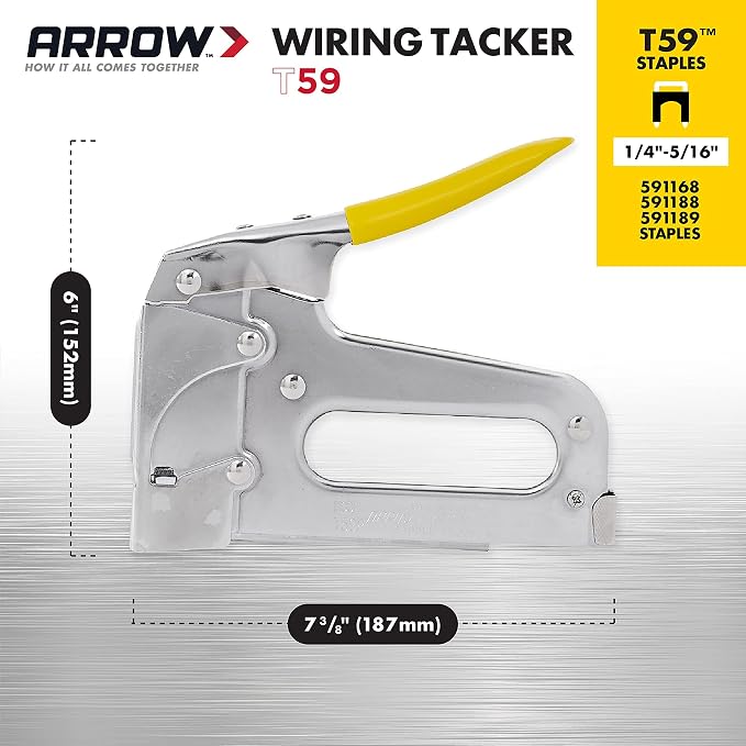 Arrow T59 Heavy Duty Staple Gun - Image 3
