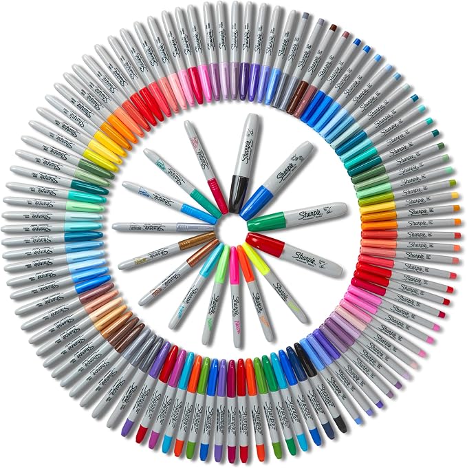Sharpie Permanent Markers, Ultimate Collection, Fine and Ultra Fine Points - Image 4