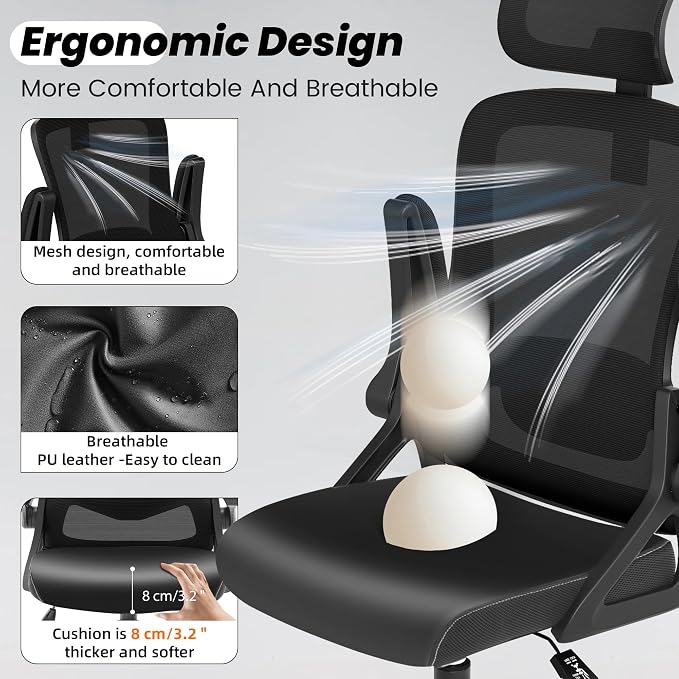 Fizzin Office Chair, Ergonomic Office Chair - Image 4