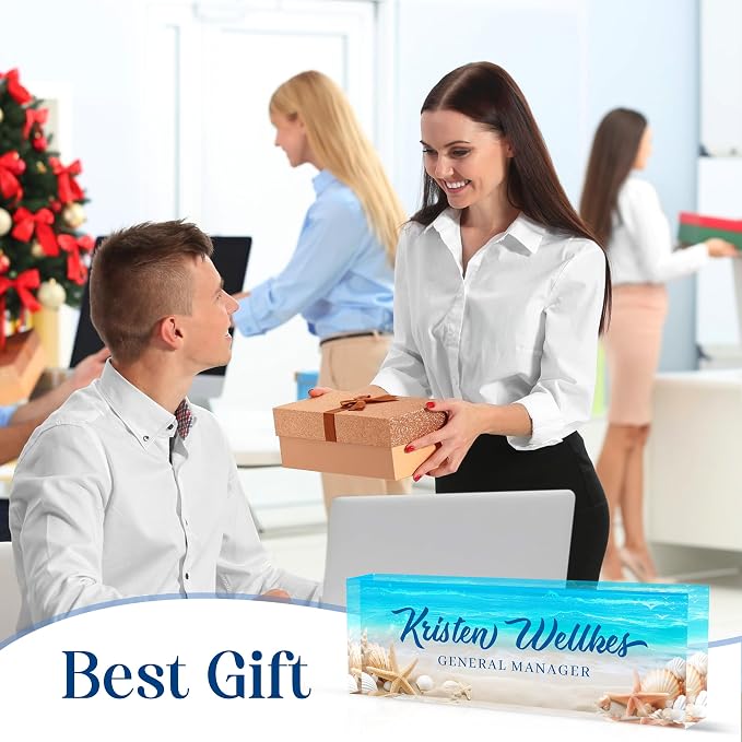 Personalized Office Name Plate, Custom Name Plate - Image 7