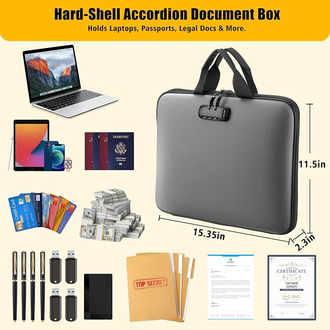 facka Fireproof Document Box - Image 2