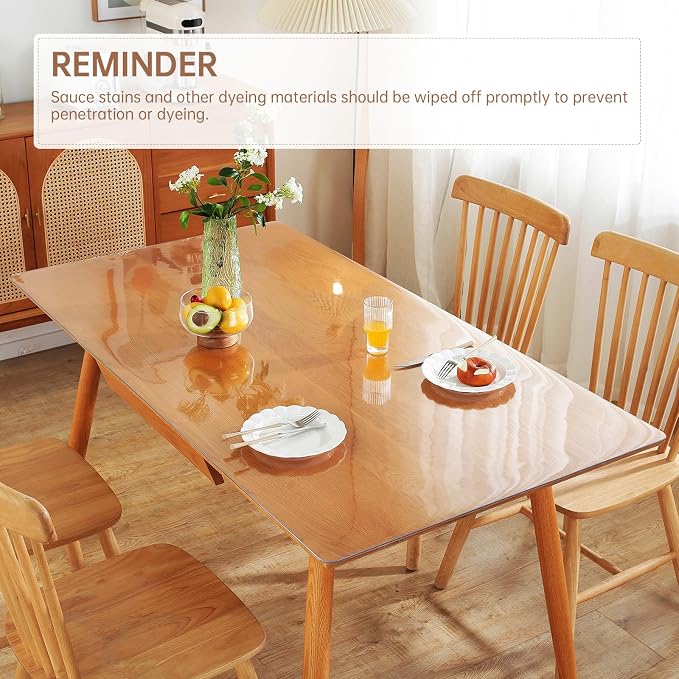 Warmstar Clear Table Protector - 2mm Thick - Image 4