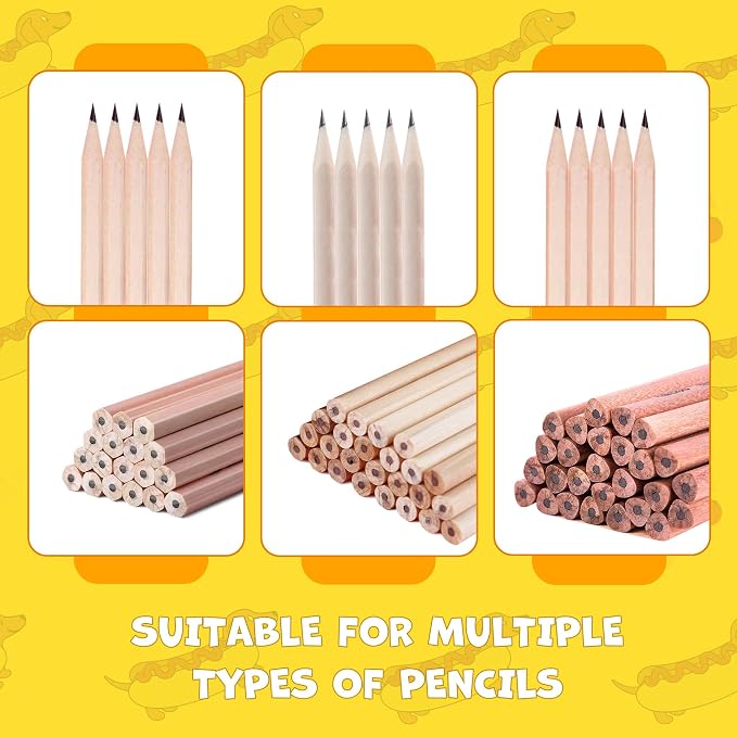 Yobro Mini Pencil Sharpener for Gifts, Novelty Hotdog Desktop Sharpener - Image 5