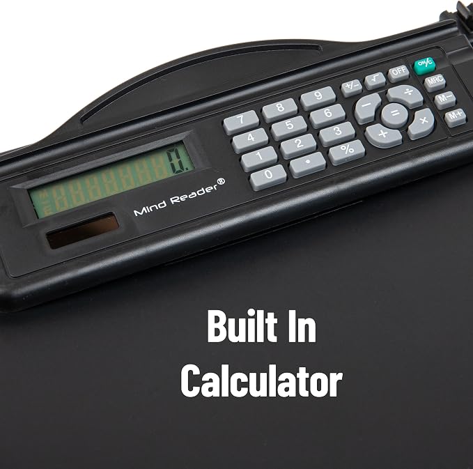 Mind Reader Clipboard with Storage and Calculator, Medical Clipboard, Nursing - Image 4