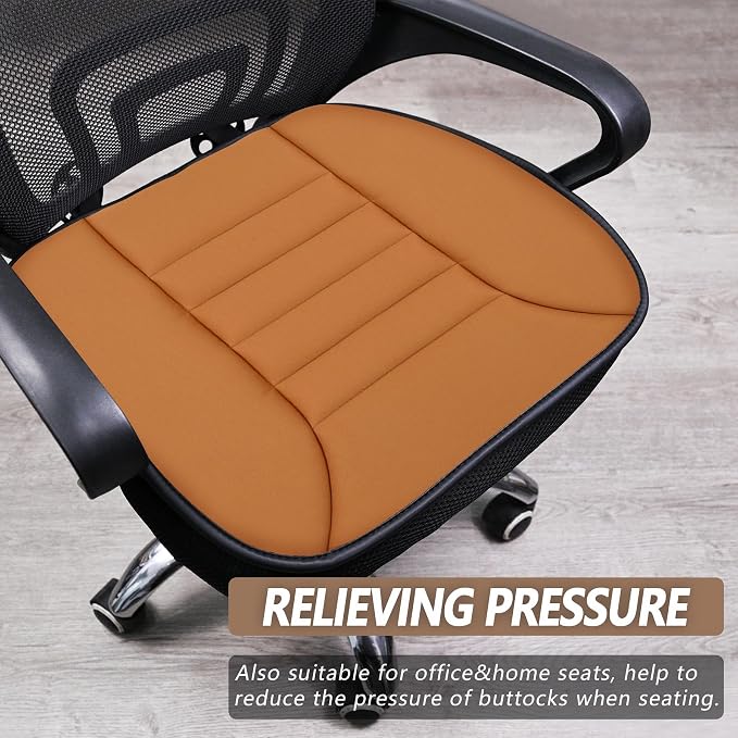 MYFAMIREA Car Seat Cushion Pad 1.2" Thick Comfort Seat Protector - Image 6