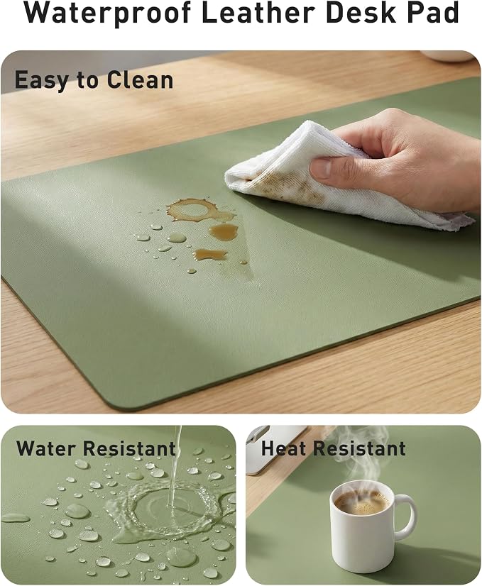 Aothia Faux Leather Desk Mat - Image 7