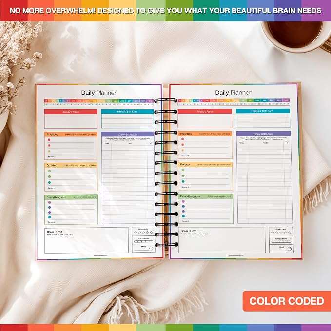 ADHD Daily Planner for Neurodivergent Adults - Image 6
