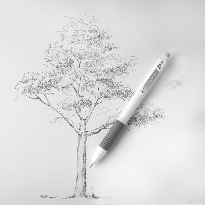 Zebra Pen, Z-Grip Mechanical Pencil, Smooth Writing, Latex-Free Grip, 0.7mm Lead - Image 5