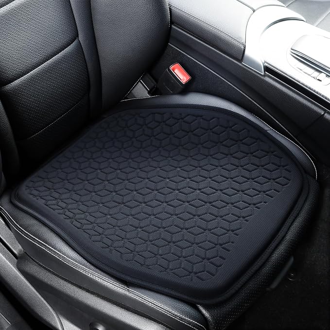 Thin Gel Seat Cushion for Car Seat, Office Chair, Wheelchair, Golf Cart by Binsheo