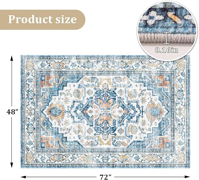 chakme Office Chair Mat for Hardwood Floor, Machine Wash - Image 7