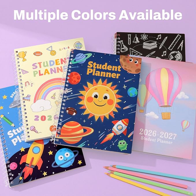 SUNEE Elementary Student Planner 2026-2027, Dated Academic Year Jul. 2026 - Image 7