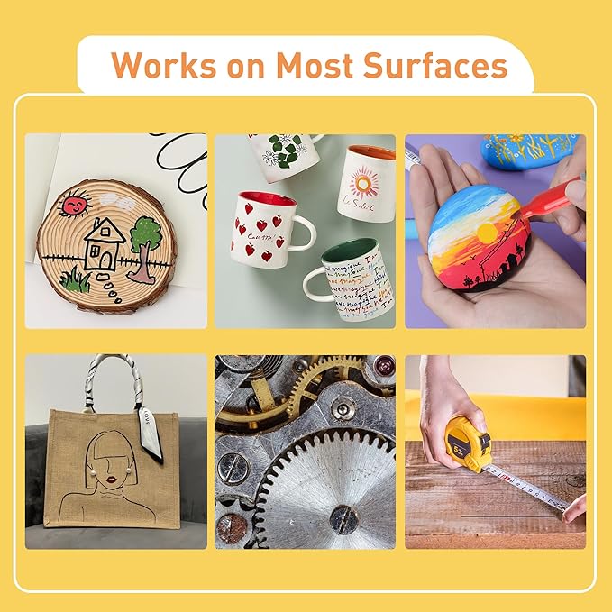 100 Permanent Markers Bulk - 50 Assorted Colors + 50 Black Drawing Marker Pens Set, Waterproof Quick Drying Colored Art Markers for Classroom Office School Store Supplies-DeskLoop Office