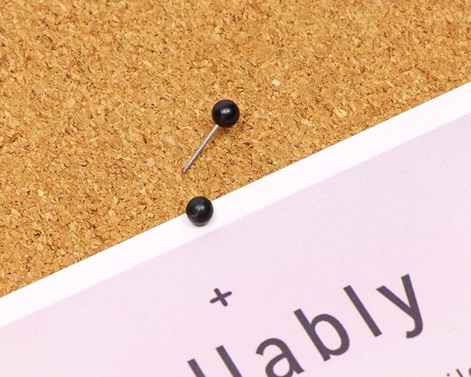Tupalizy 1/8 Inch Small Round Ball Head Decorative Push Pins Map Thumb Tacks - Image 4