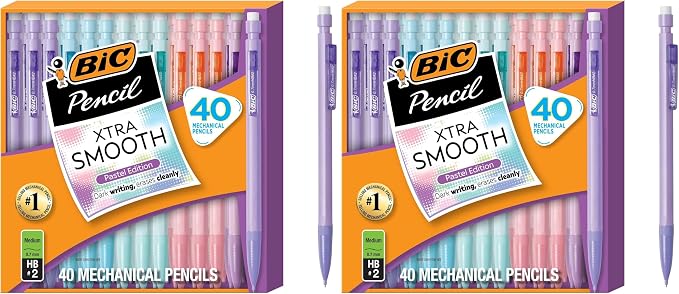 BIC Xtra-Smooth Pastel Mechanical Pencils by BIC