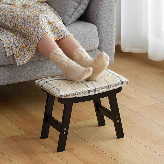 Foot Stool Ottoman Foot Rest Under Desk, Small Stool by Furshus