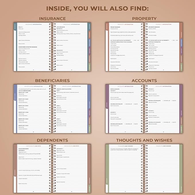 Clever Fox When I Die Planner - Image 5