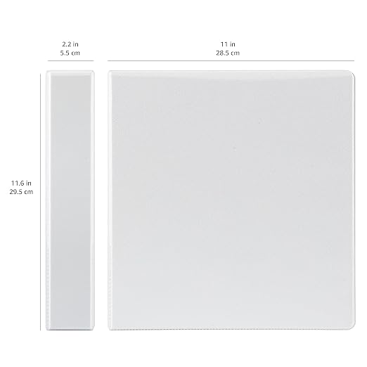 Amazon Basics 3 Ring Binders, 1.5 Inch D-Ring Organizer - Image 8