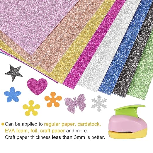 6 Pcs Colorful Craft Hole Punch - Image 4