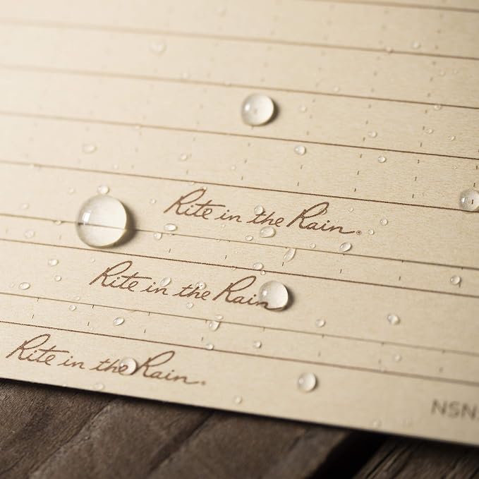 Rite in the Rain Weatherproof Index Cards, Universal Pattern - Image 5