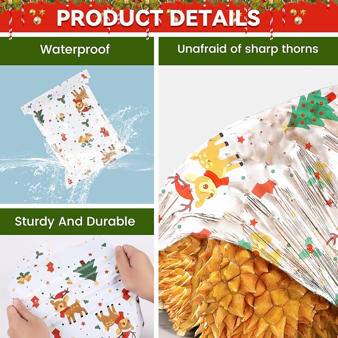 Polysells 14.5x19 inches Cute Poly Mailers 50 Pcs Waterproof Self-Sealing - Image 3