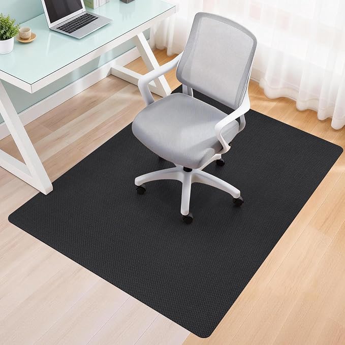 Office Chair Mat for Hard Floors, Heavy Duty Floor Protector Rolling Chairs for by Higoom