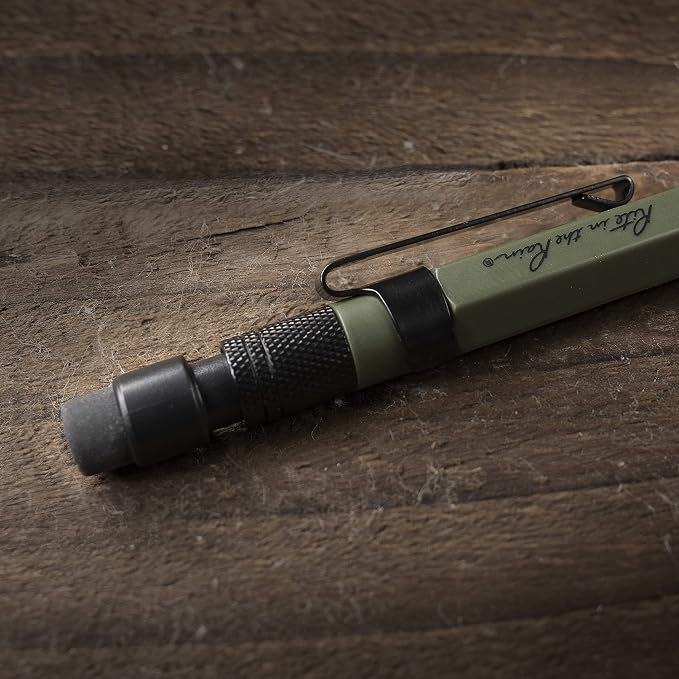 Rite in the Rain Weatherproof Mechanical Pencil, Olive Drab Barrel, 1.3mm Black - Image 6