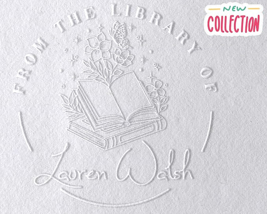 EXLIBRIS Custom Book Embosser by Stampi