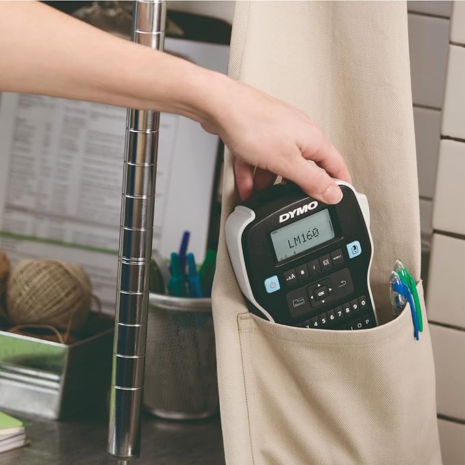 DYMO Label Maker LabelManager 160 Portable Label Maker, Easy-to-Use, One-Touch - Image 9