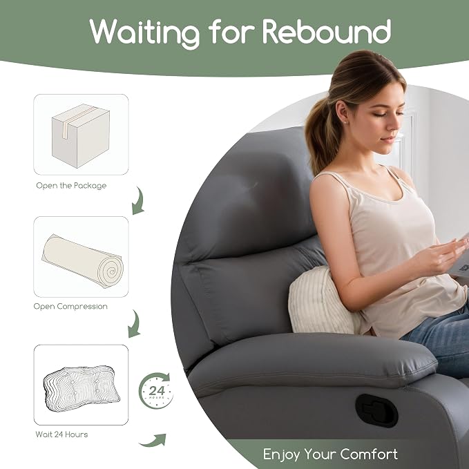 HIGOGOGO Lumbar Support Pillow for Recliner Chair/Accent Chair/Couch/Office - Image 8