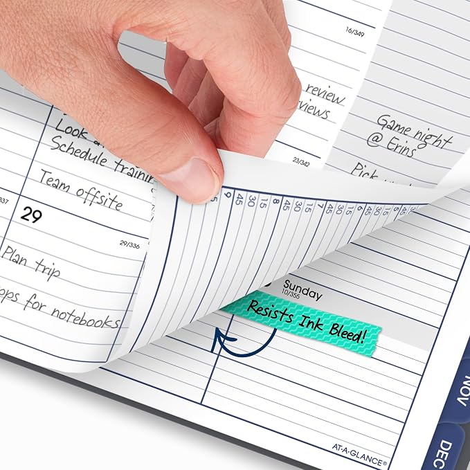 AT-A-GLANCE 2027 Appointment Book Planner, Weekly & Monthly, 8.5" x 11" - Image 4