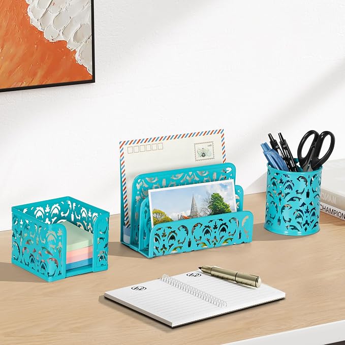 EasyPAG Desk Organizers and Accessories 3 Pieces Office Organizer Set - Image 3