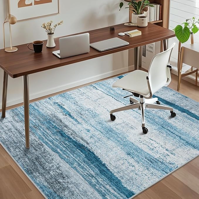 Office Chair Mat for Hardwood Floor, Machine Wash by CHAKME