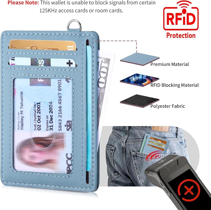 Mayski Slim Wallet, Credit Card Holder - Image 5