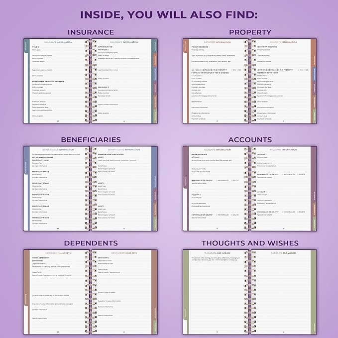 Clever Fox When I Die Planner - Image 5