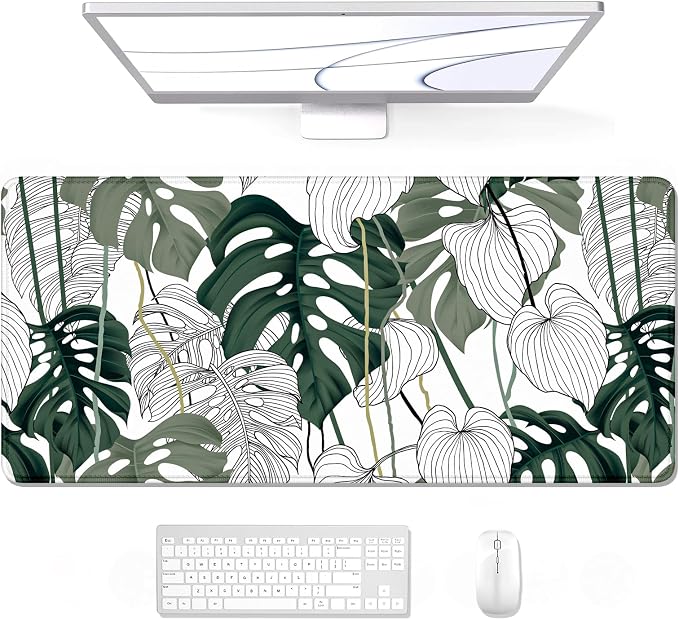 Auhoahsil Desk Mouse Pad, Large Gaming Mousepad, XXL Desk Pad, Extended Long by Auhoahsil