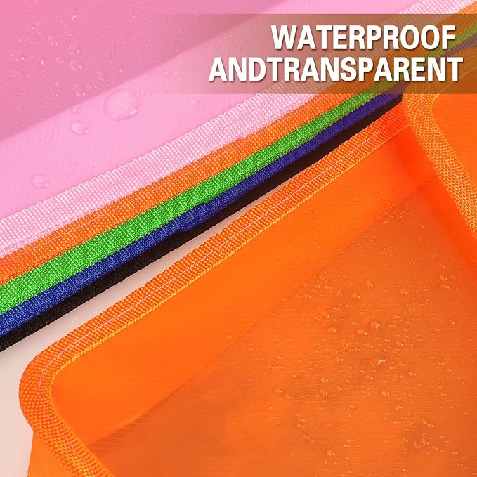 Plastic Expanding File Folder, Transparent envelopes - Image 5