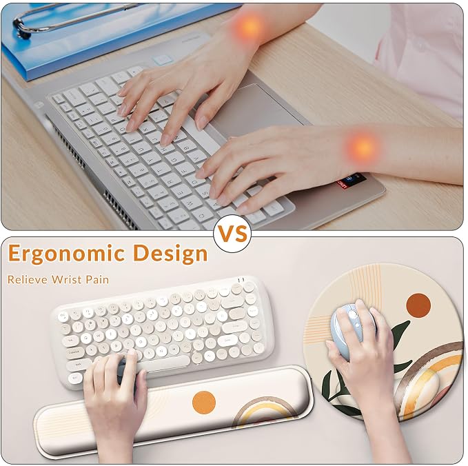 Desk Mat Set + Keyboard and Mouse Pad - Image 6