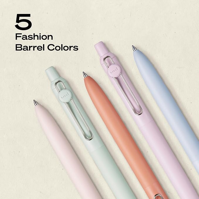uniball™ Zento Gel Pens, 0.7mm Medium Point, Retractable, Smooth Writing - Image 5