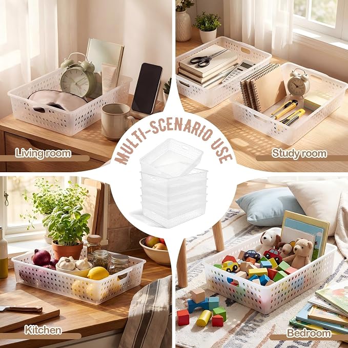 Geetery 6 Pack Classroom Storage Baskets - Image 5