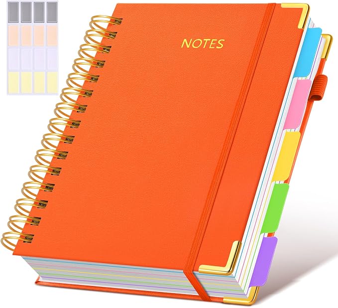 Hardcover Spiral Notebook journal by dilitego
