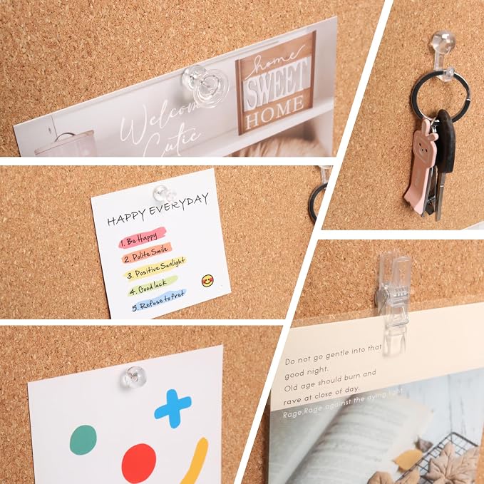 Push Pins Set, 5 Types Pushpins Thumbtacks - Image 5