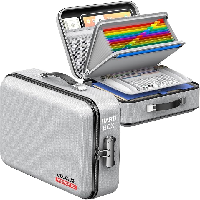 COLCASE Fireproof Document Organzier by COLCASE